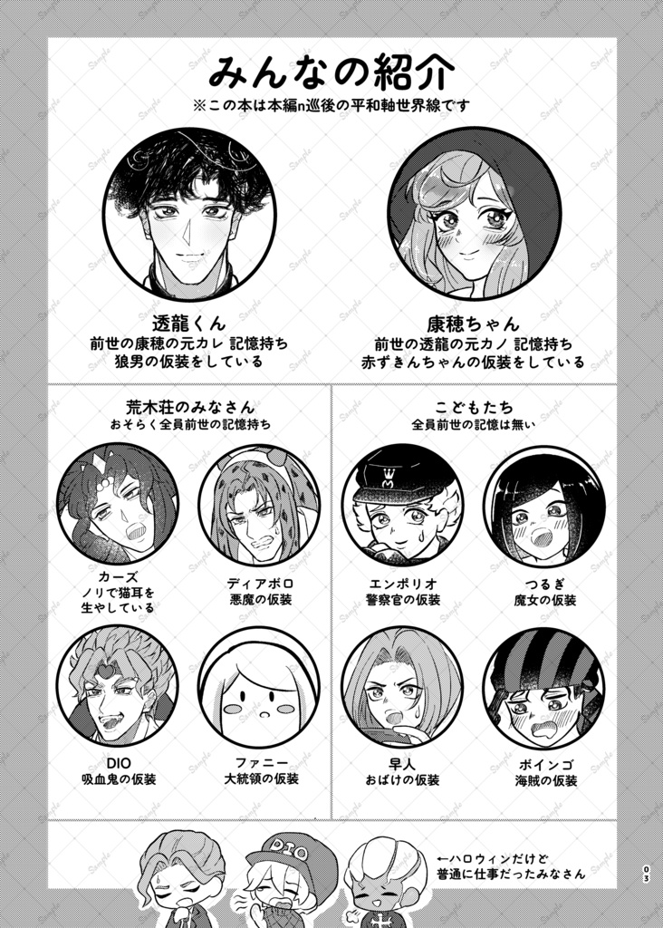 【透康】夢と思い出とハロウィンと【新刊】