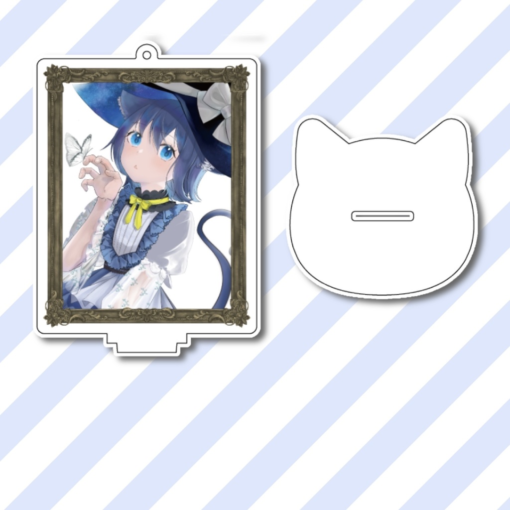 魔女コスゆたのアクリルスタンドキーホルダー