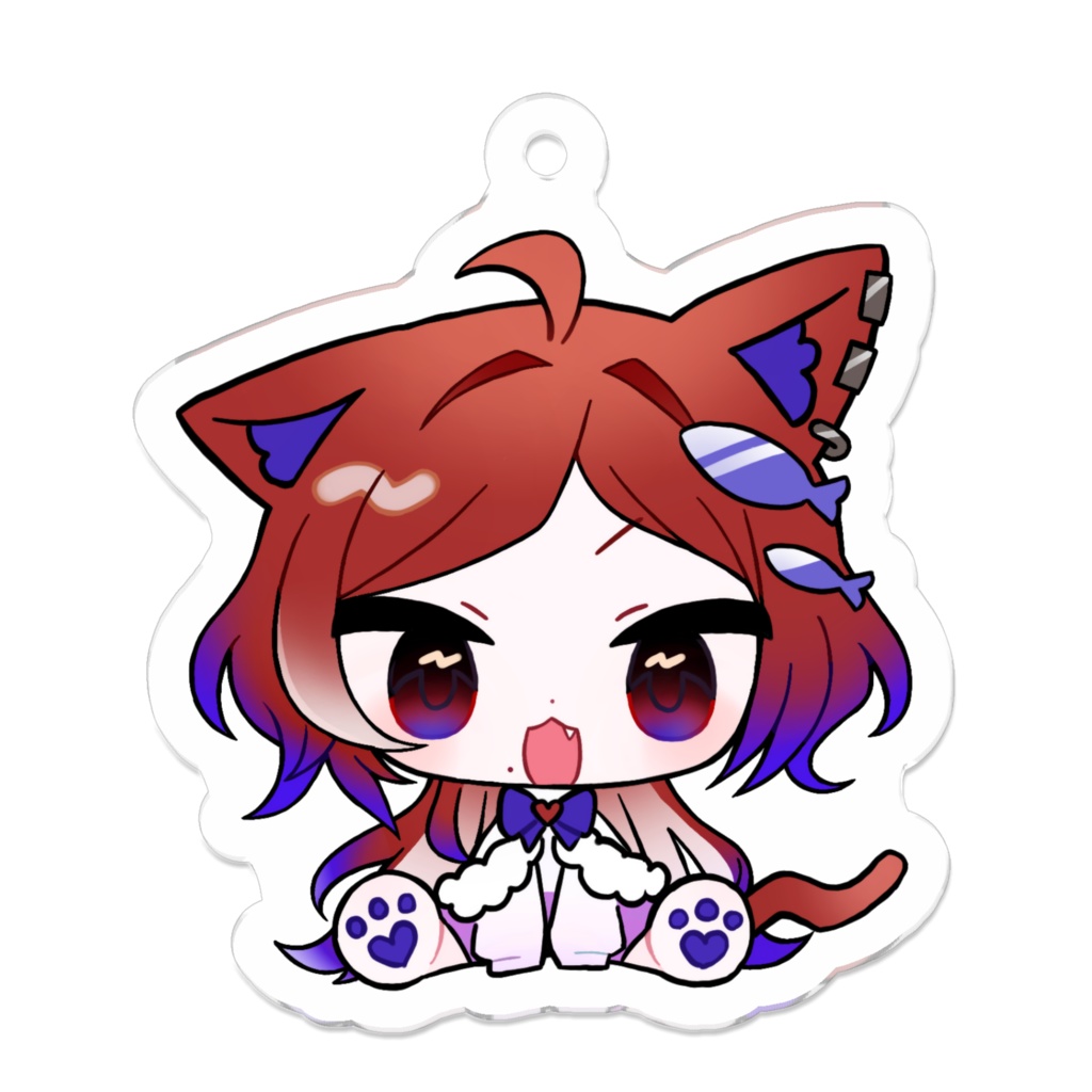 姉御のアクキー(猫Ver.)
