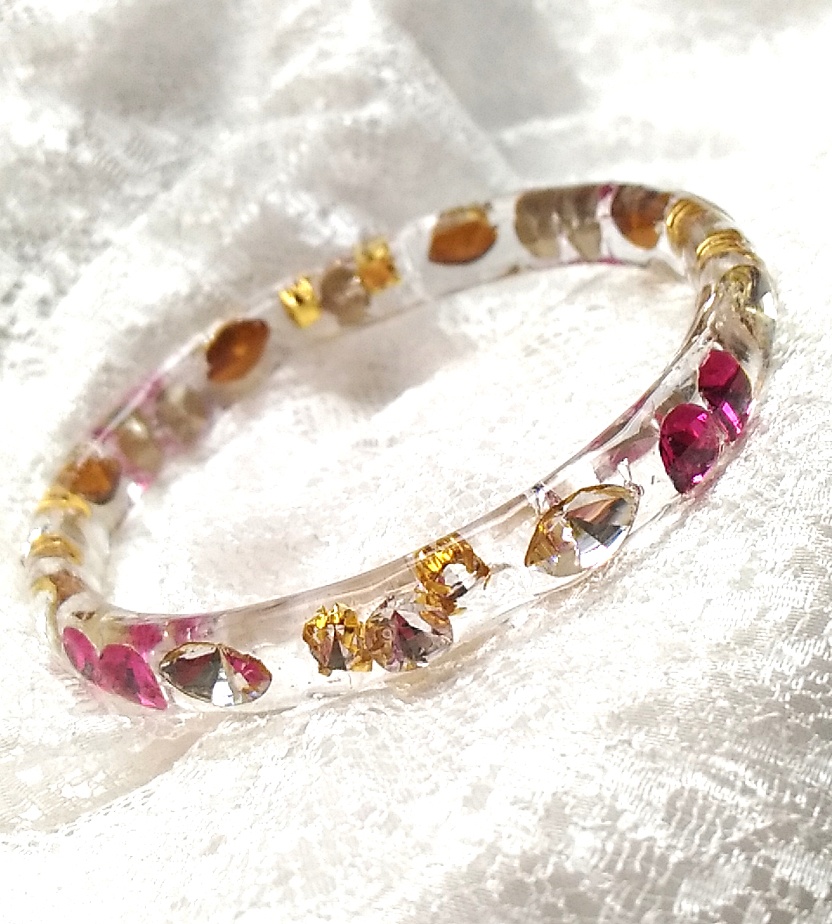 氷姫の宝物☆.。.千年氷に閉じ込めたジュエリーの花冠☆.。.:*・゜