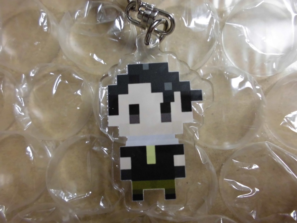 ドット絵アクリルキーホルダー（トリスタン）