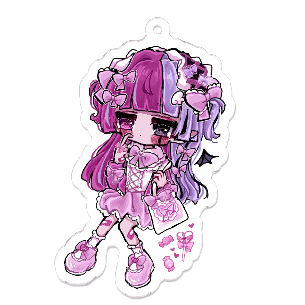 【70×70mm】リベドラ🎀アクキー ②