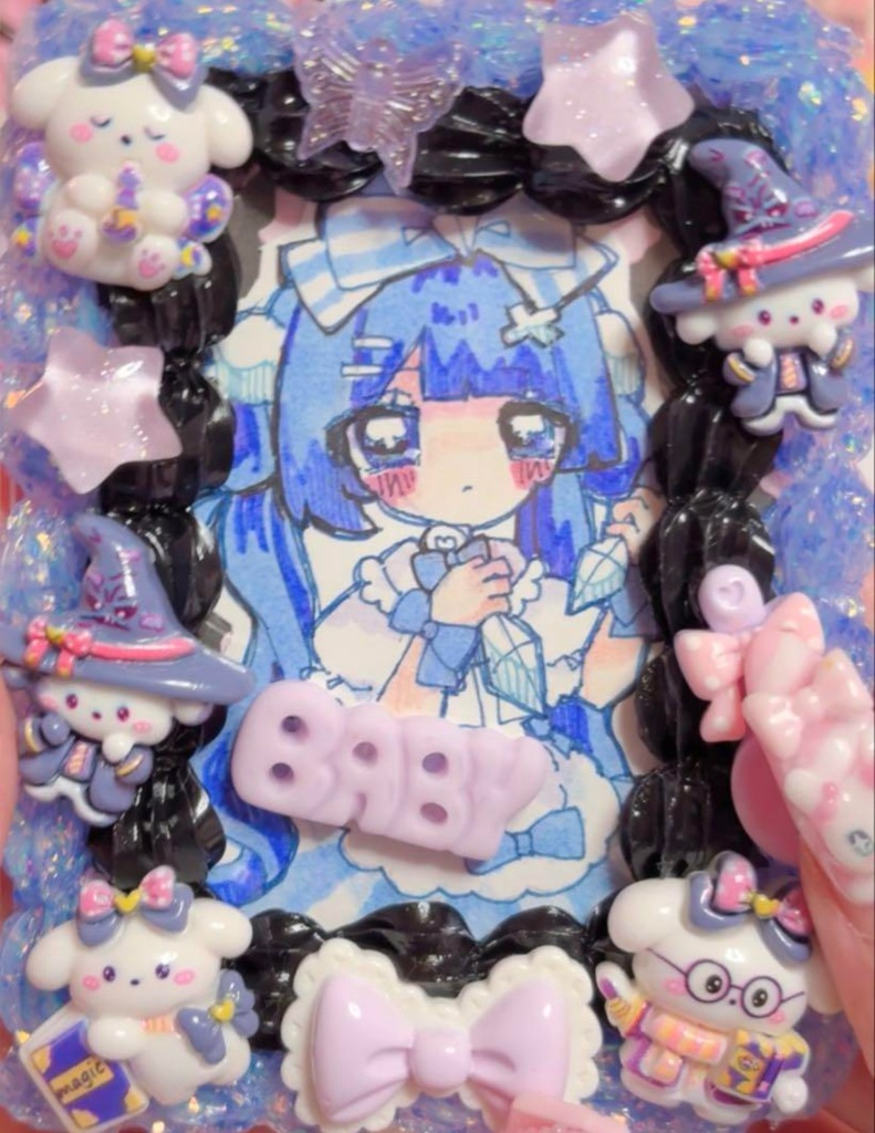 イラスト原画入り トレカケース