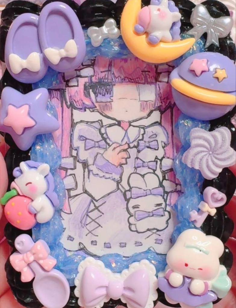 イラスト原画入り トレカケース