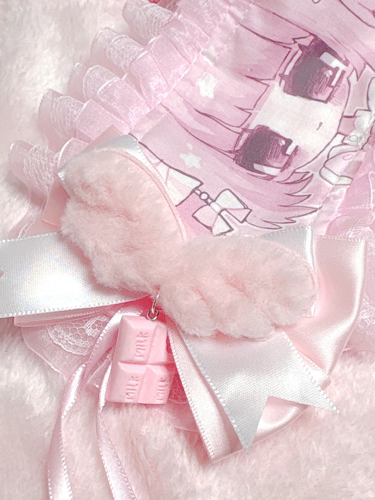 AN × 甘鬱うた 描き下ろし コラボヘッドドレス ⑥ +キーホルダー&トレカケース