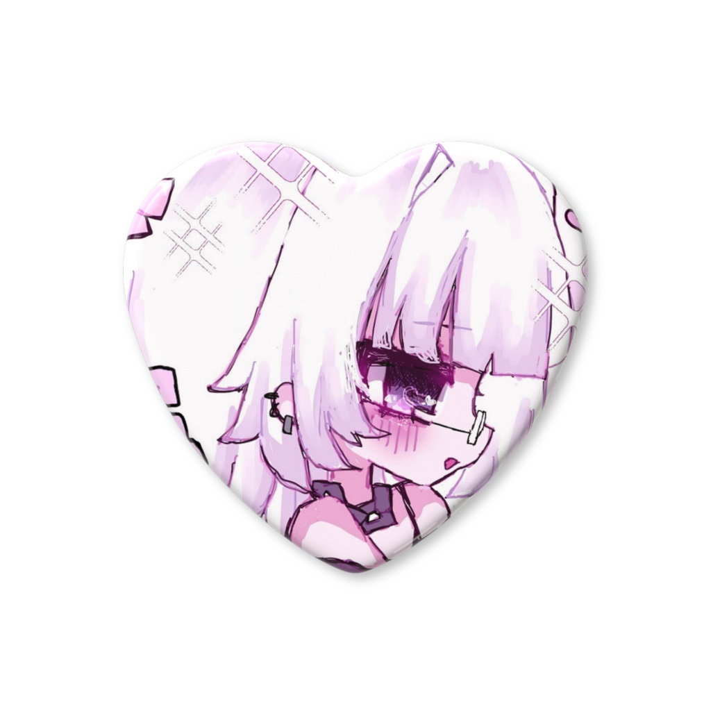 れむちゃん♡ハート缶バッジ