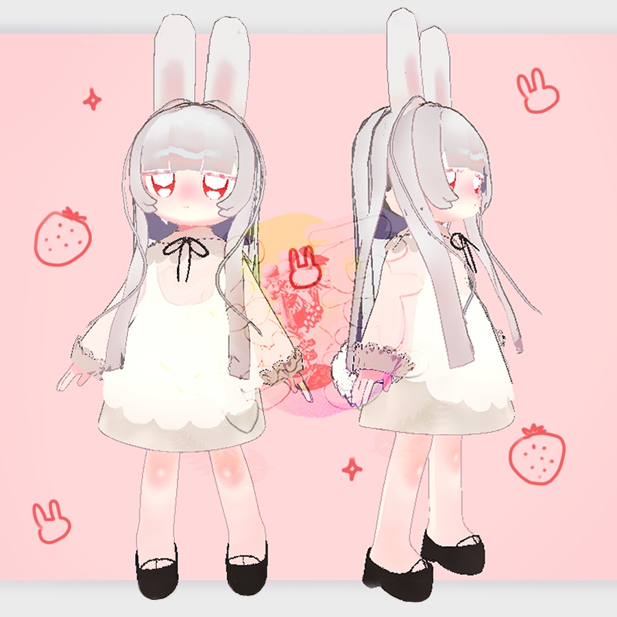 うさーん | Usaun | オリジナル3Dモデル