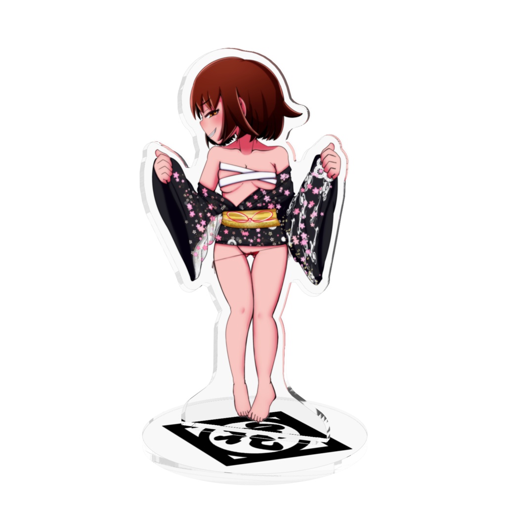 組長際々アクリルフィギュア(赤ふんどし)