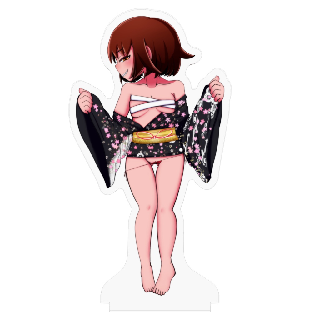 組長際々アクリルフィギュア(赤ふんどし)