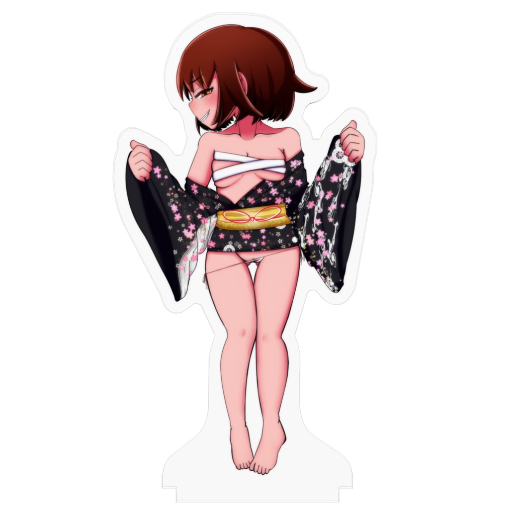 組長際々アクリルフィギュア(白ふんどし)