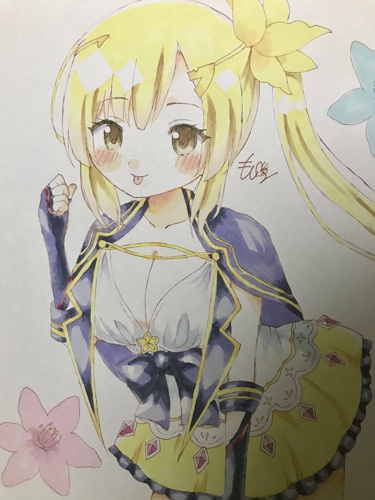 色紙(遊佐葉月)