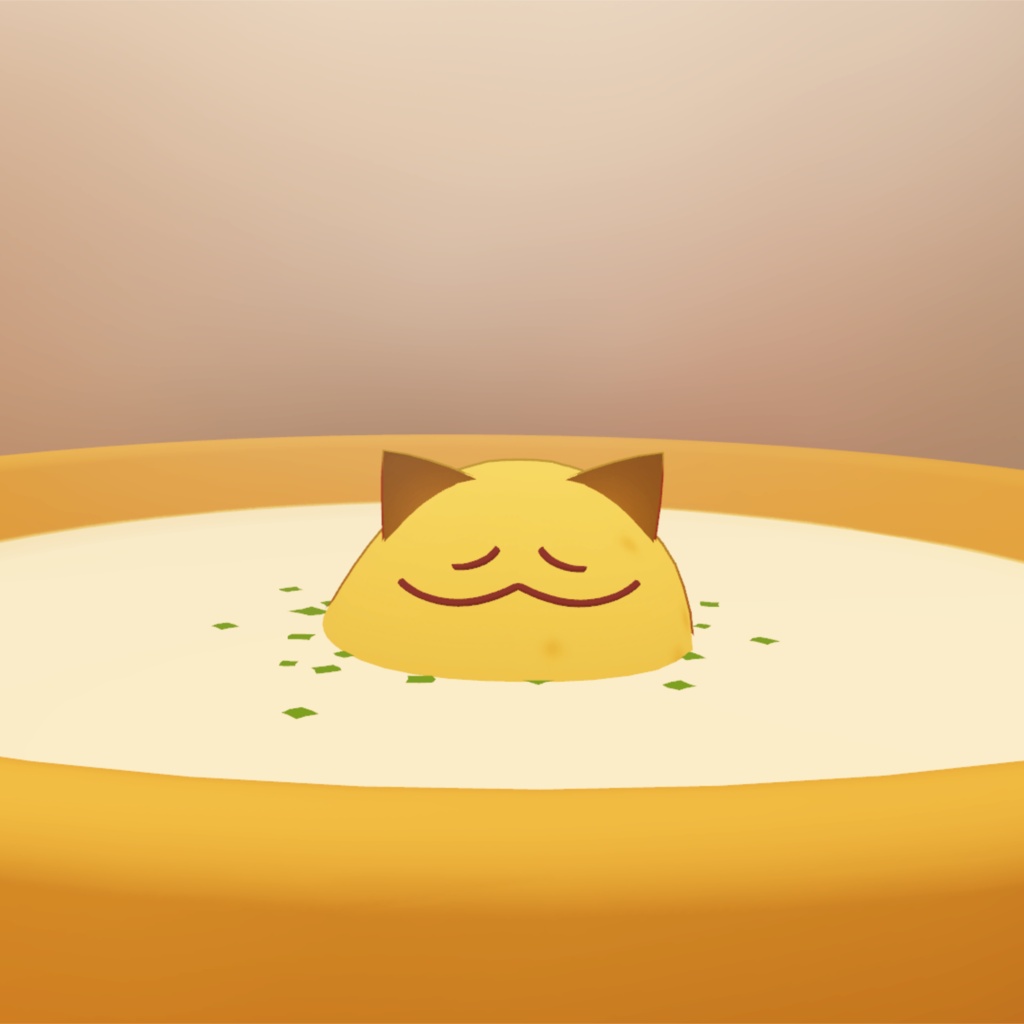いもねこ PotatoCat / オリジナル3Dモデル