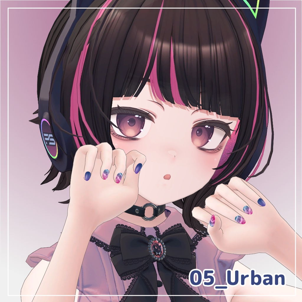 【リリース記念SALE🌟】【Bodyset2対応】Ocean Breeze Nails【フットネイル付き】