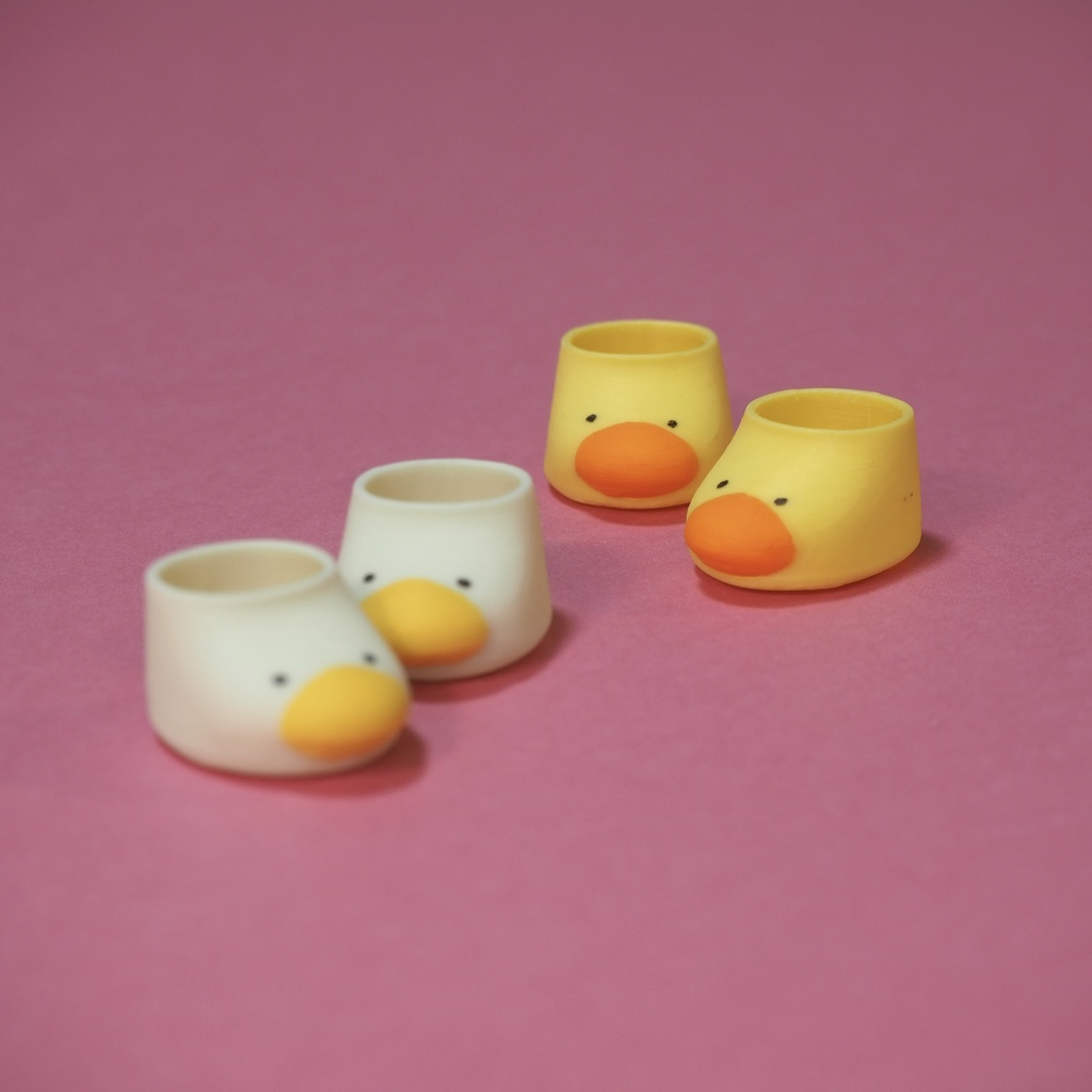 【ぷにみおsize】あひるちゃんシューズ