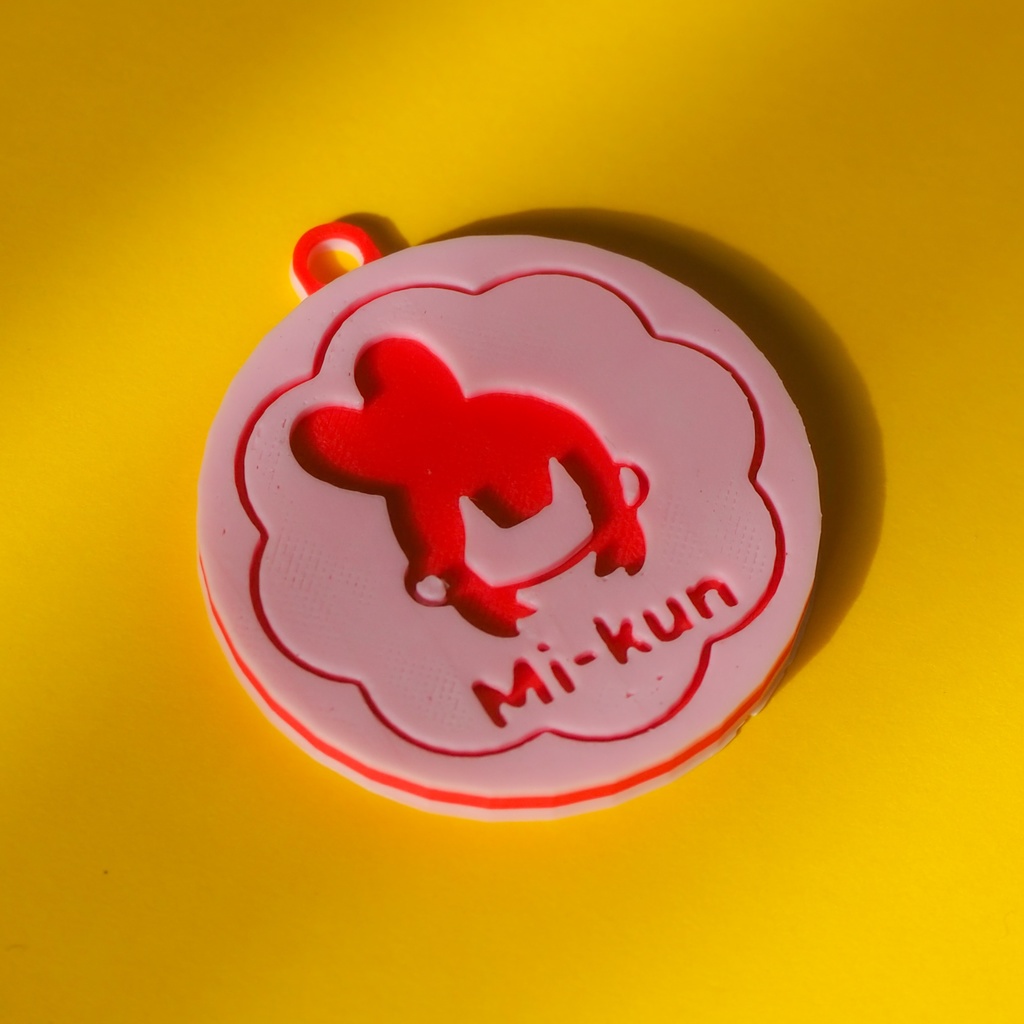 【オーダーメイド】ぷにみおちゃんキーホルダー