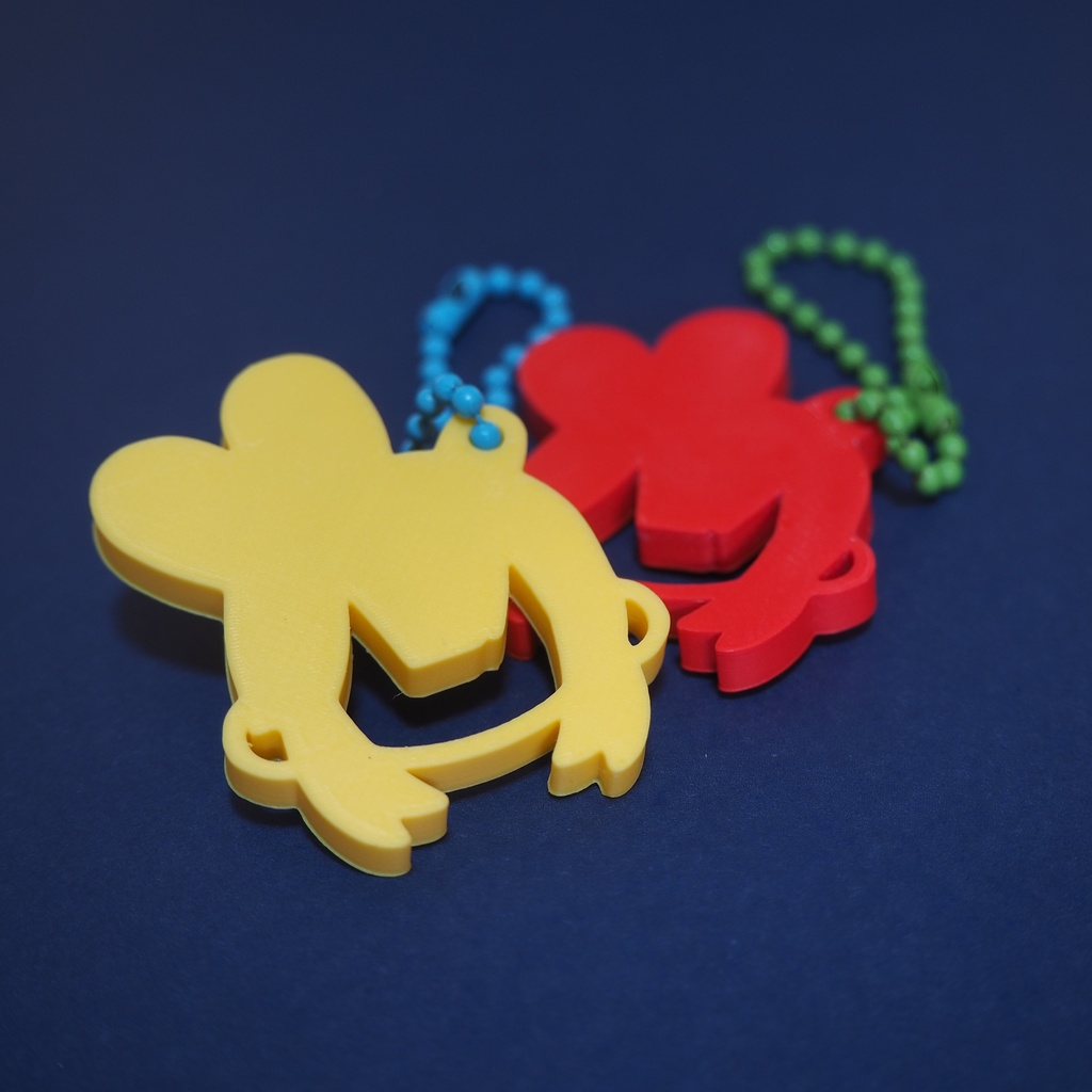 【オーダーメイド】ぷにみおちゃんキーホルダー