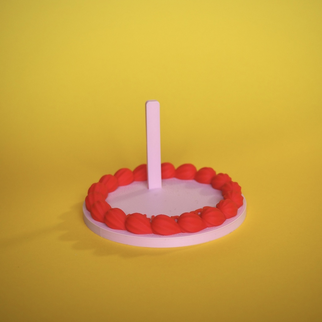 【名入れ】センイルケーキ風ぬいスタンド