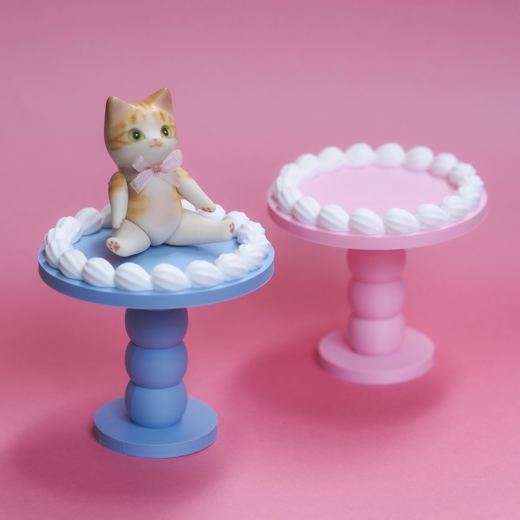 ケーキ型ディスプレイベース