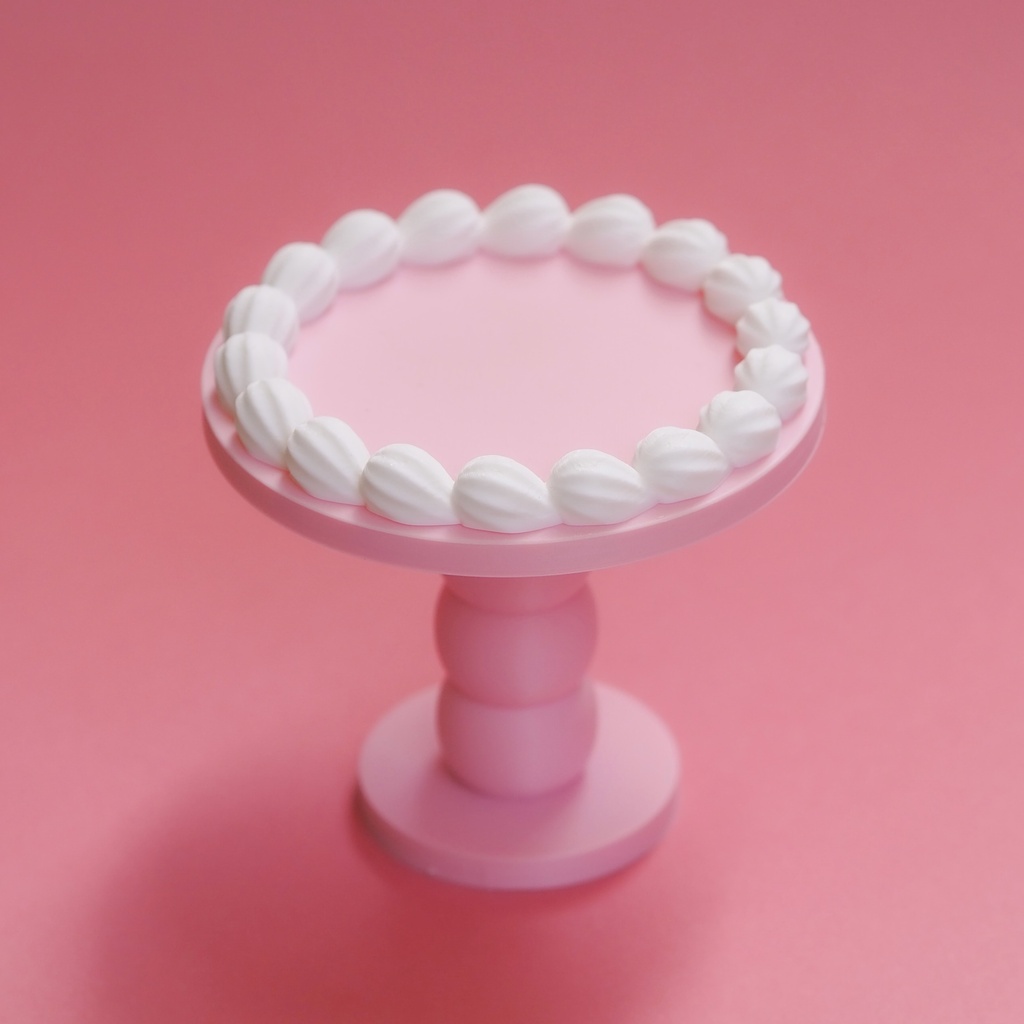 ケーキ型ディスプレイベース