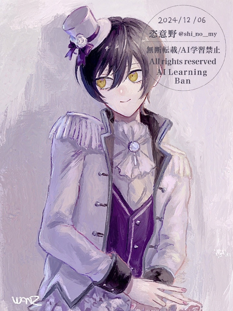 ミニキャンバス/正装(北の国)