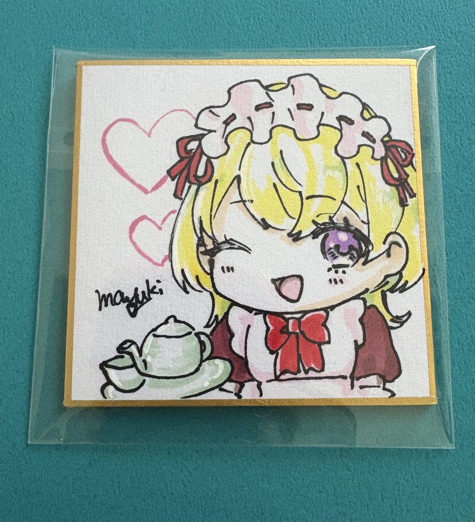 ミニ色紙(豆サイズ)4