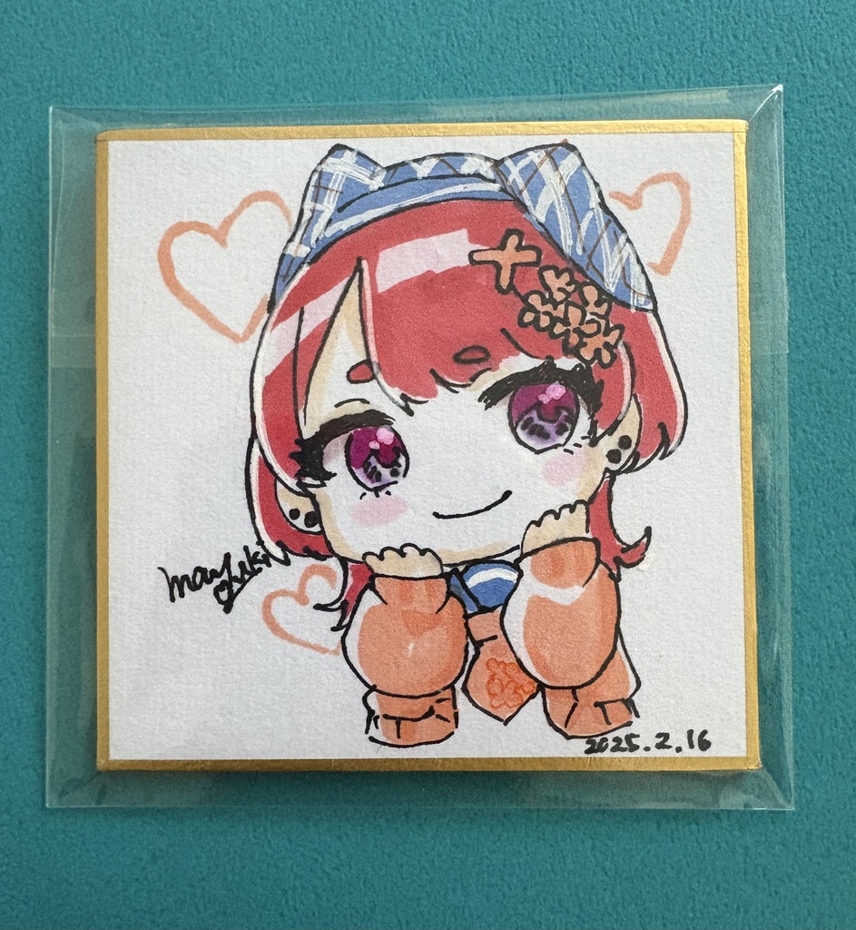 ミニ色紙(豆サイズ)1