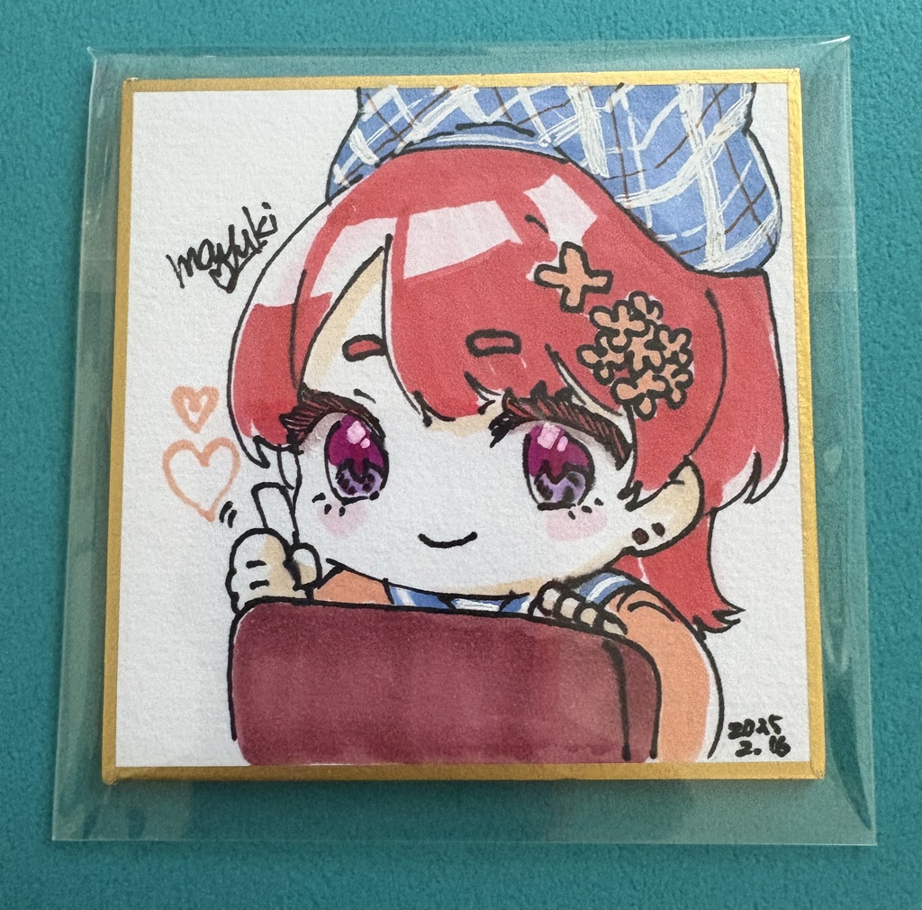 ミニ色紙(豆サイズ)3