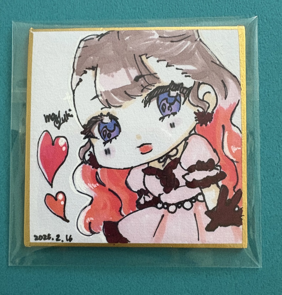 ミニ色紙(豆サイズ)5