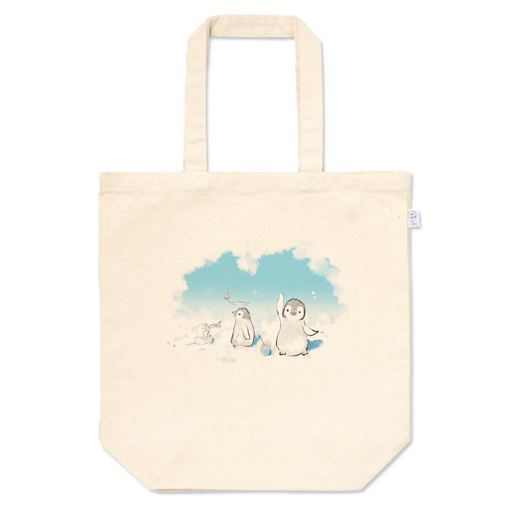 納涼ペンギン トートバッグ