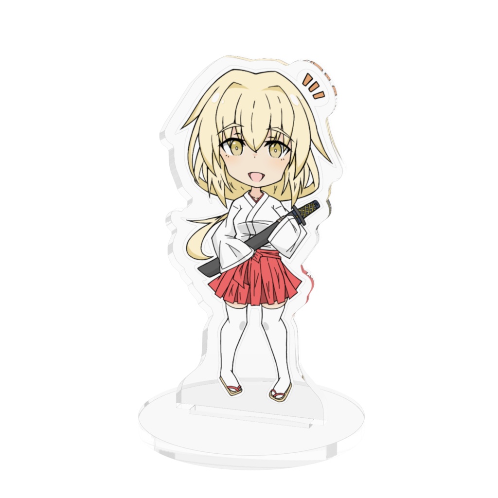 巫女服戦闘員ちゃんデフォルメアクリルスタンド