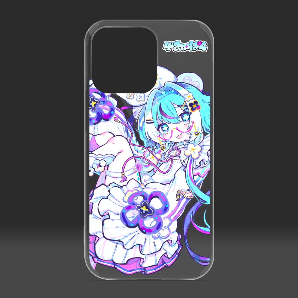 屮ゐ十ぱら クリアiPhoneケース