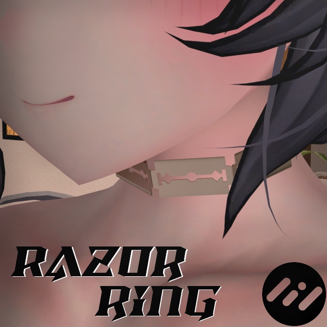 【VRChat想定】Razor Ring