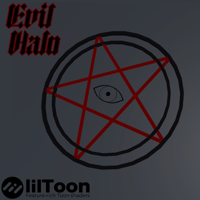 【VRChat想定】Evil Halo
