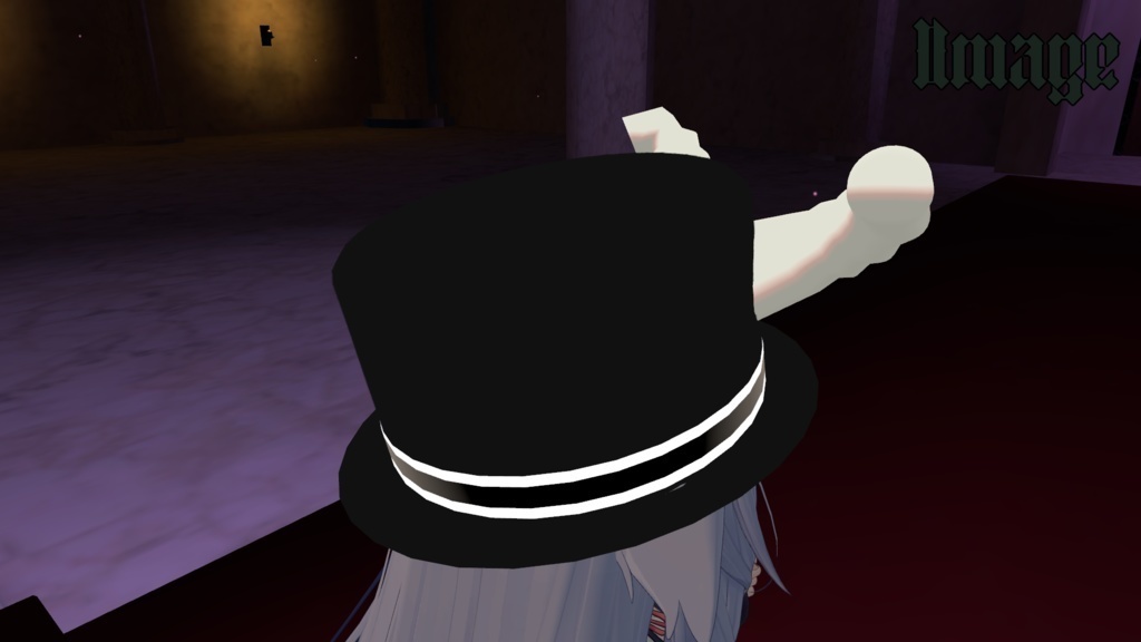 【VRChat想定】Horn Hat