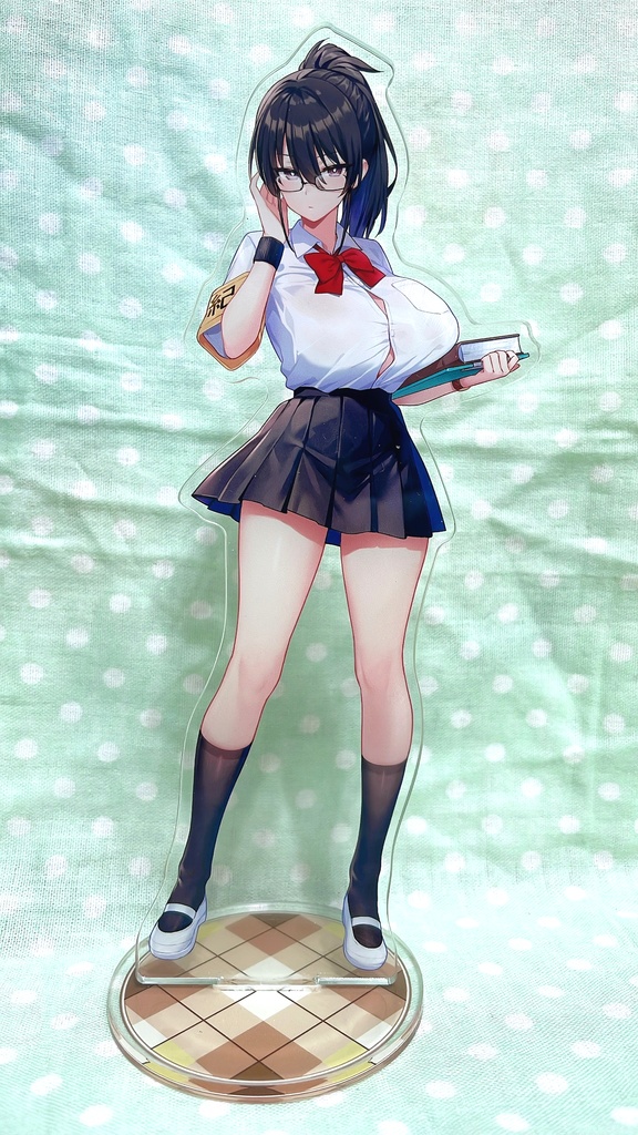 【受注生産】C105風紀委員長-風間律子のアクリルスタンド(20cm)