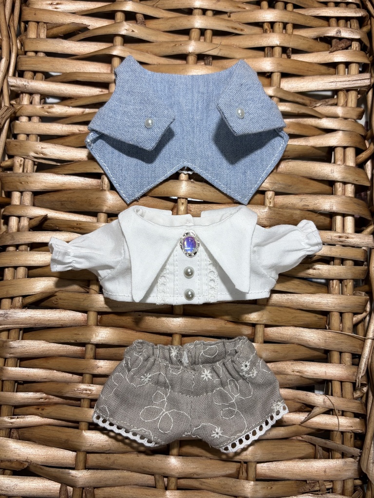 10cm ぬい服 3点セット