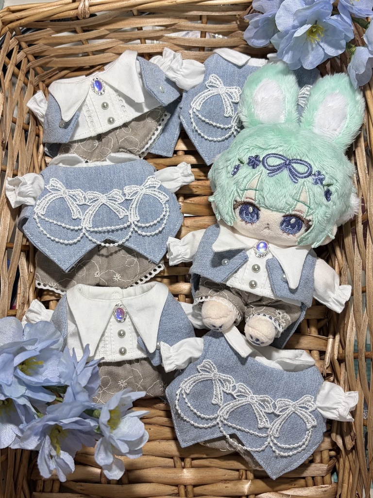 10cm ぬい服 3点セット