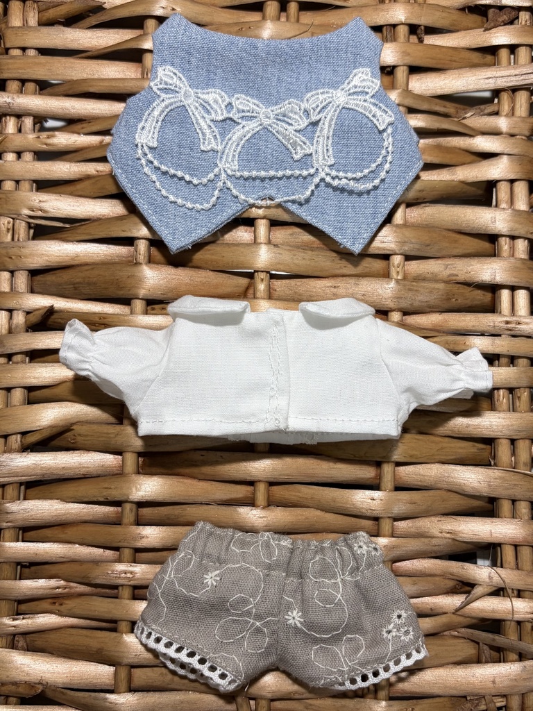 10cm ぬい服 3点セット