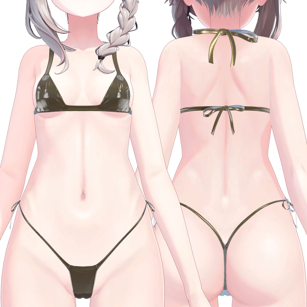 30日まで100円 [Costume] SimpleBikini