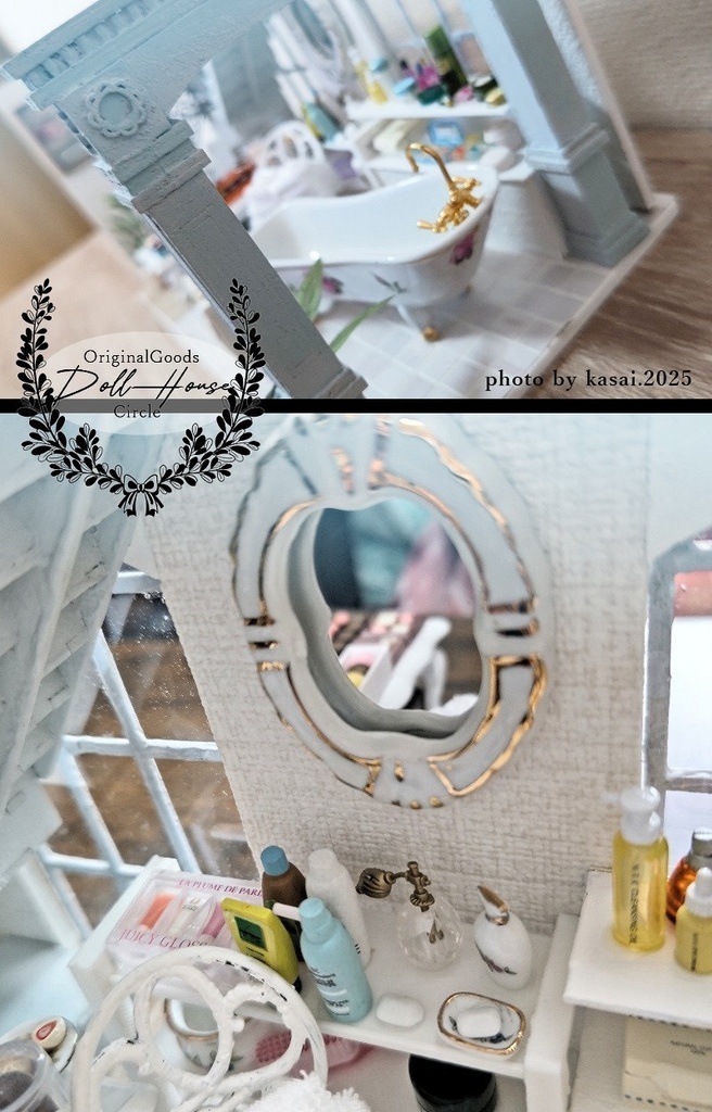 咲き零れる花々のバスルーム-AType-