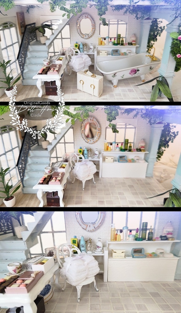 咲き零れる花々のバスルーム-AType-