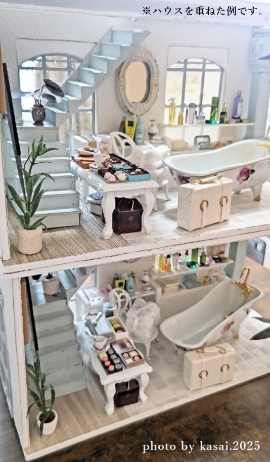 咲き零れる花々のバスルーム-AType-