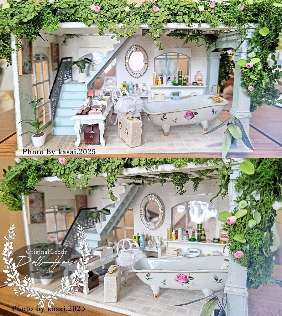 咲き零れる花々のバスルーム-AType-