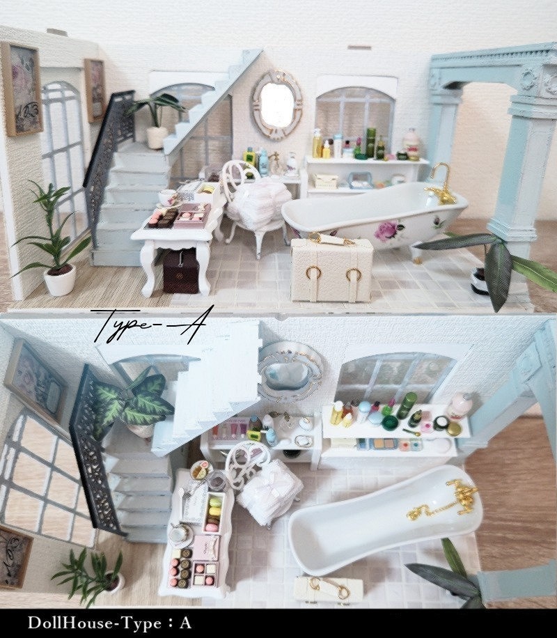 咲き零れる花々のバスルーム-AType-