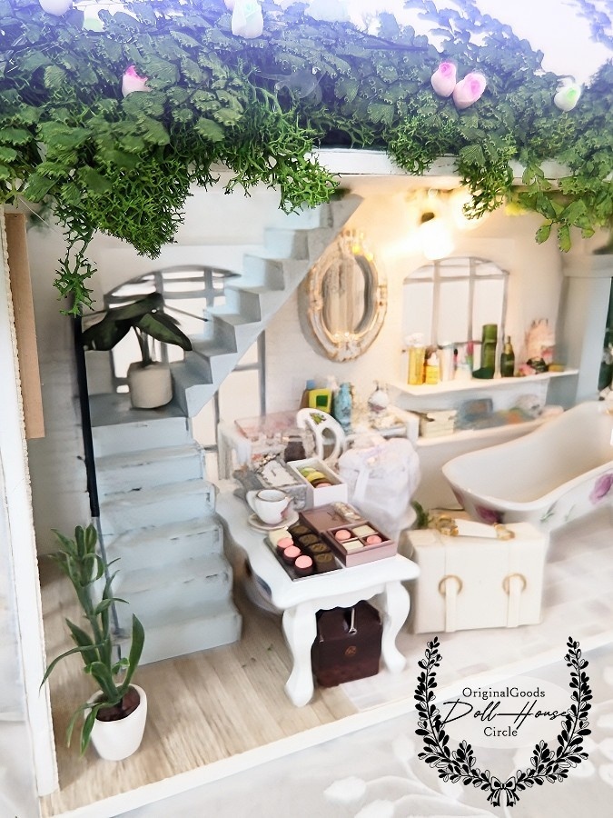 咲き零れる花々のバスルーム-AType-