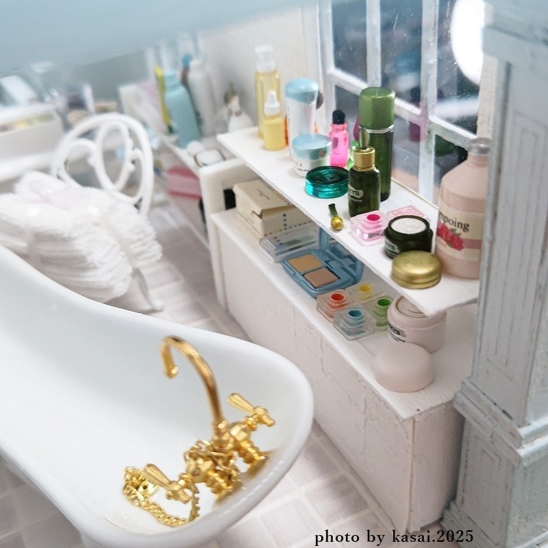 咲き零れる花々のバスルーム-AType-