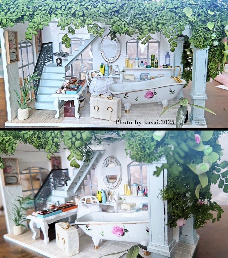 咲き零れる花々のバスルーム-B Type-