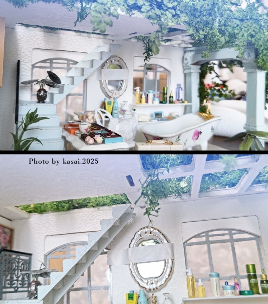 咲き零れる花々のバスルーム-B Type-