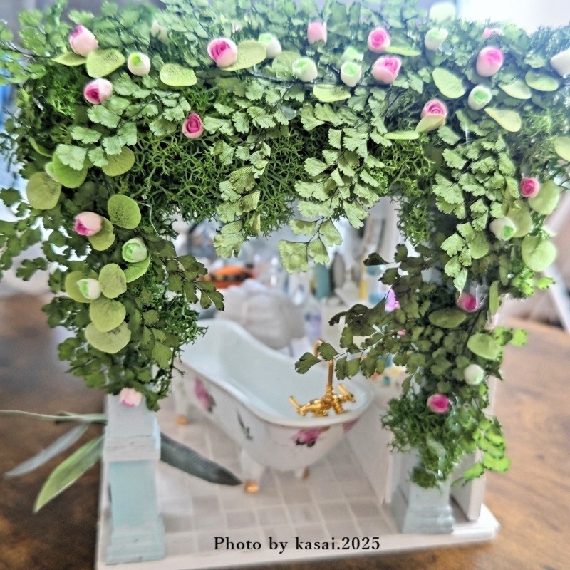 咲き零れる花々のバスルーム-B Type-