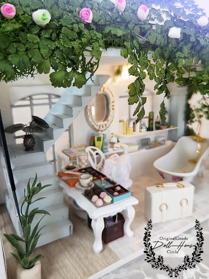 咲き零れる花々のバスルーム-B Type-